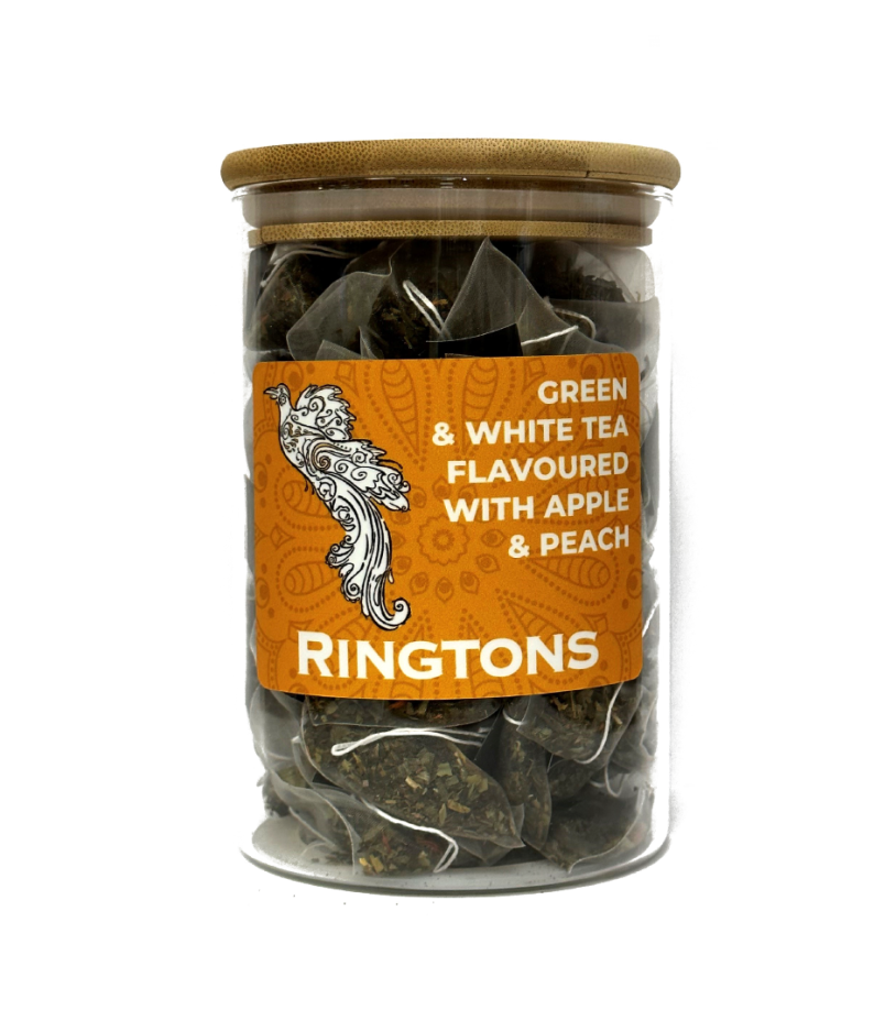 A jar of Ringtons large tea teabags