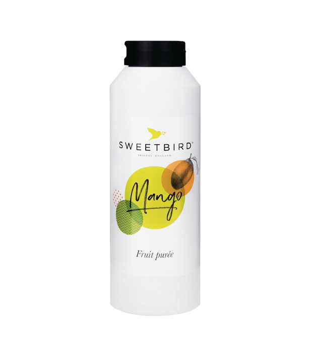 Bottle of Sweetbird Mango Puree