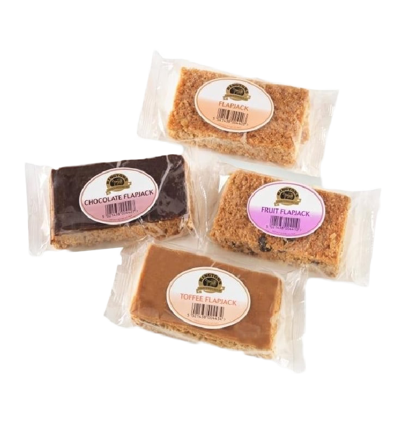 Four Ringtons flapjacks