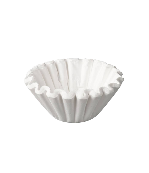 A white filter paper