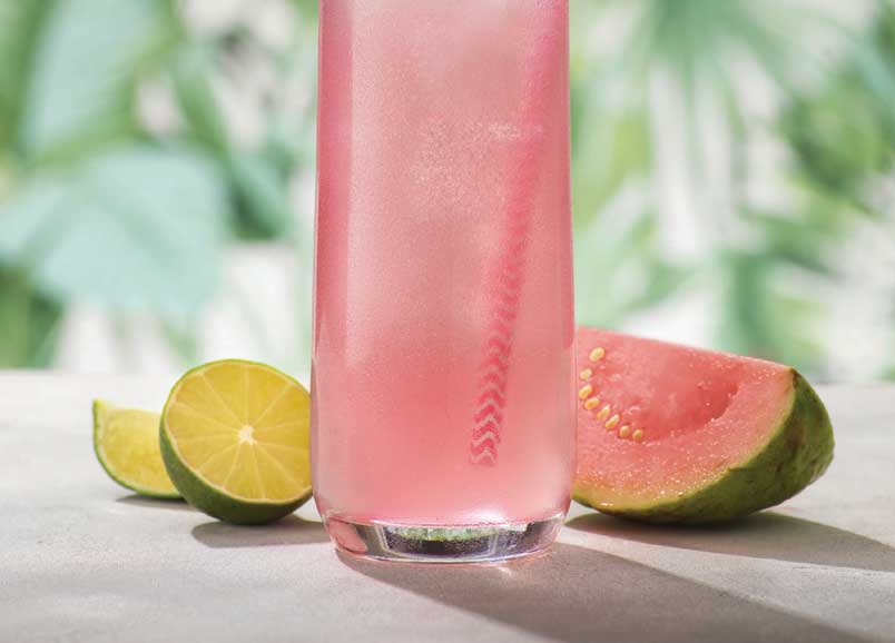 pink guava and lime lemonade featured image