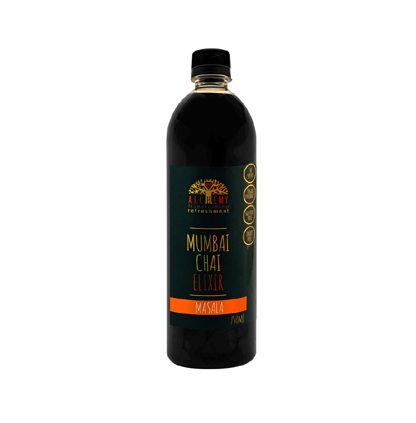 Bottle of Alchemy Mumbai Chai Syrup