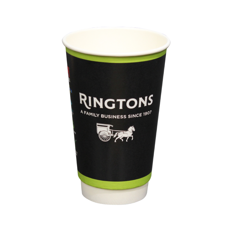 A Ringtons disposable cup