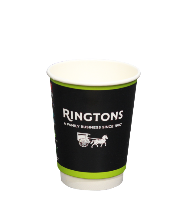 A Ringtons disposable cup