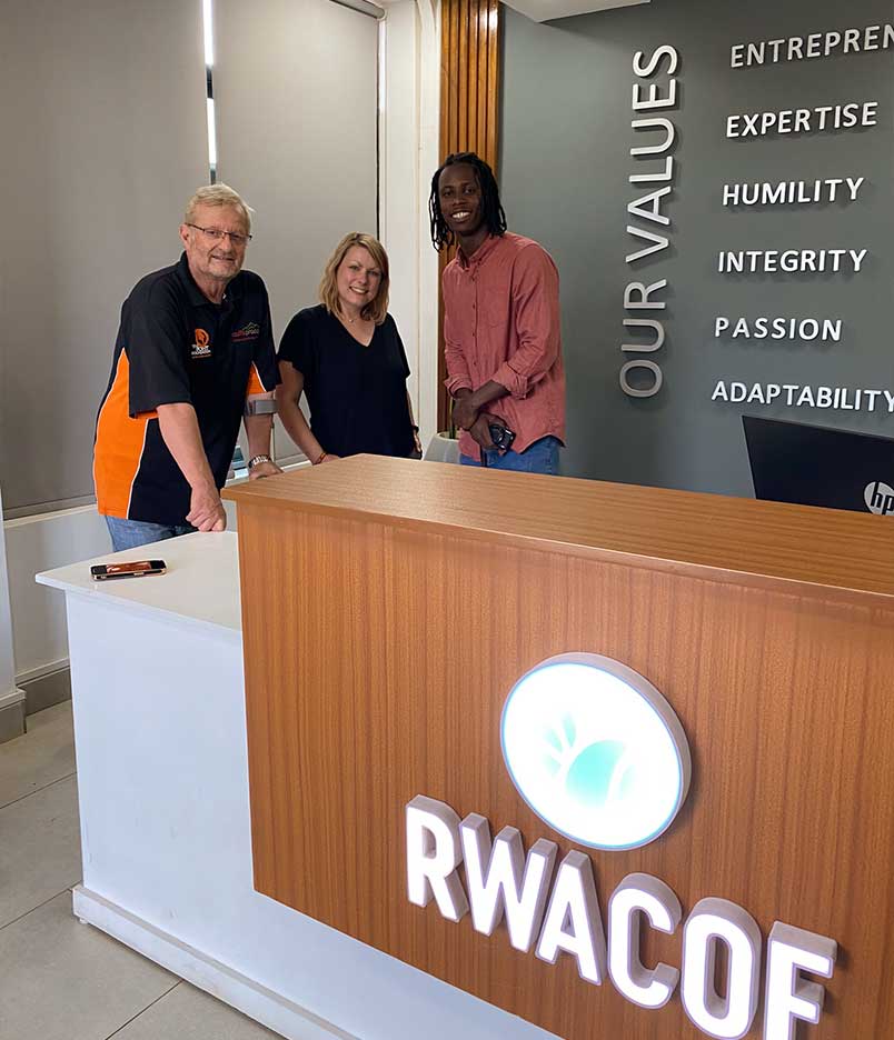 Origin trip to Rwacof