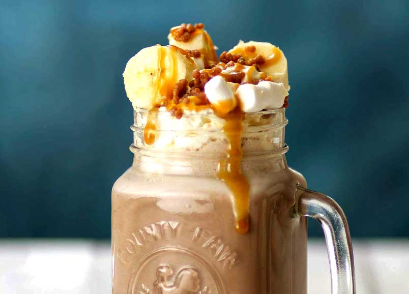 Banoffee hot chocolate featured image