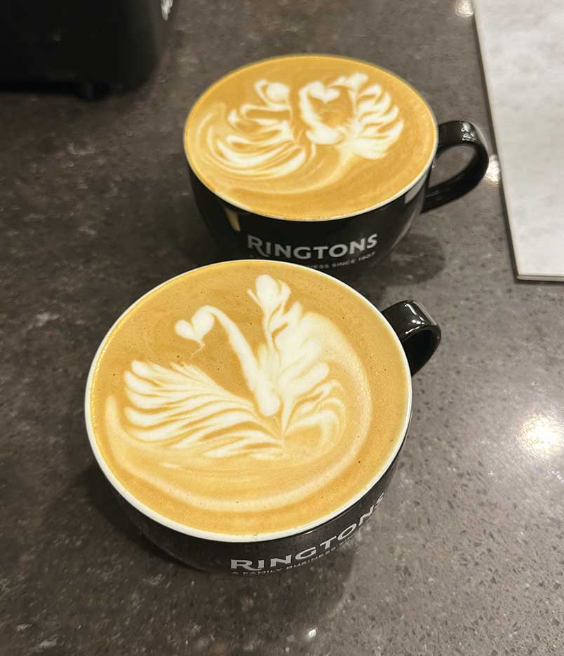 Latte art throwdown