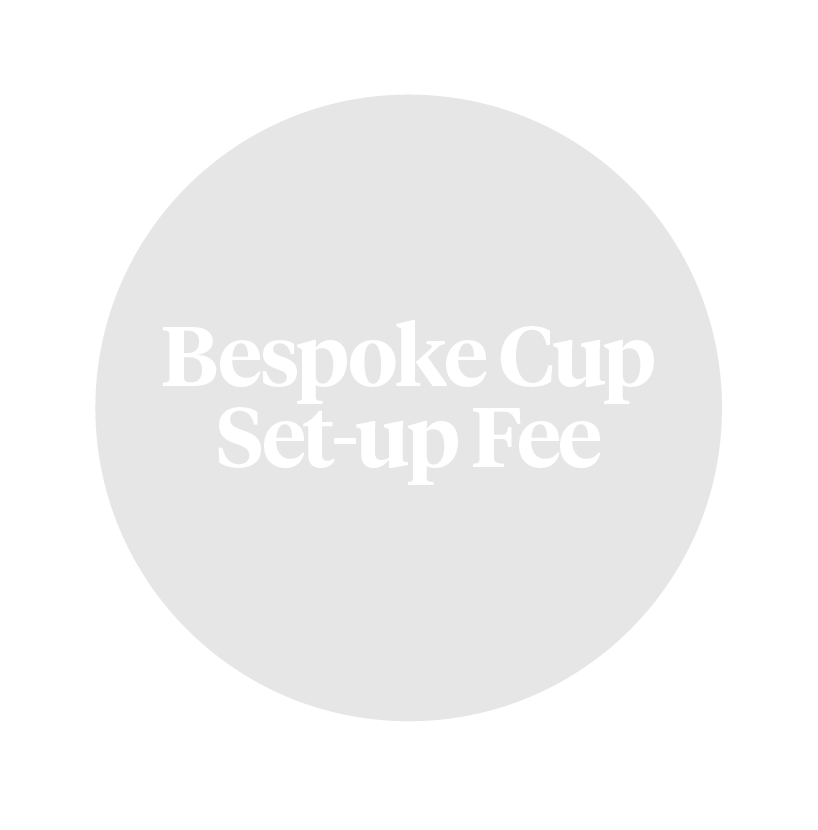 Placeholder for product image saying 'Bespoke Cup Set-up Fee'